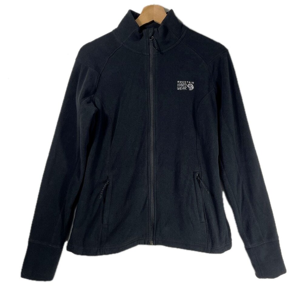 Mountain Hardwear Women's Full Zip Fleece Jacket Black Size M